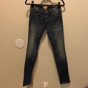 Current/elliot distressed skinny no rips